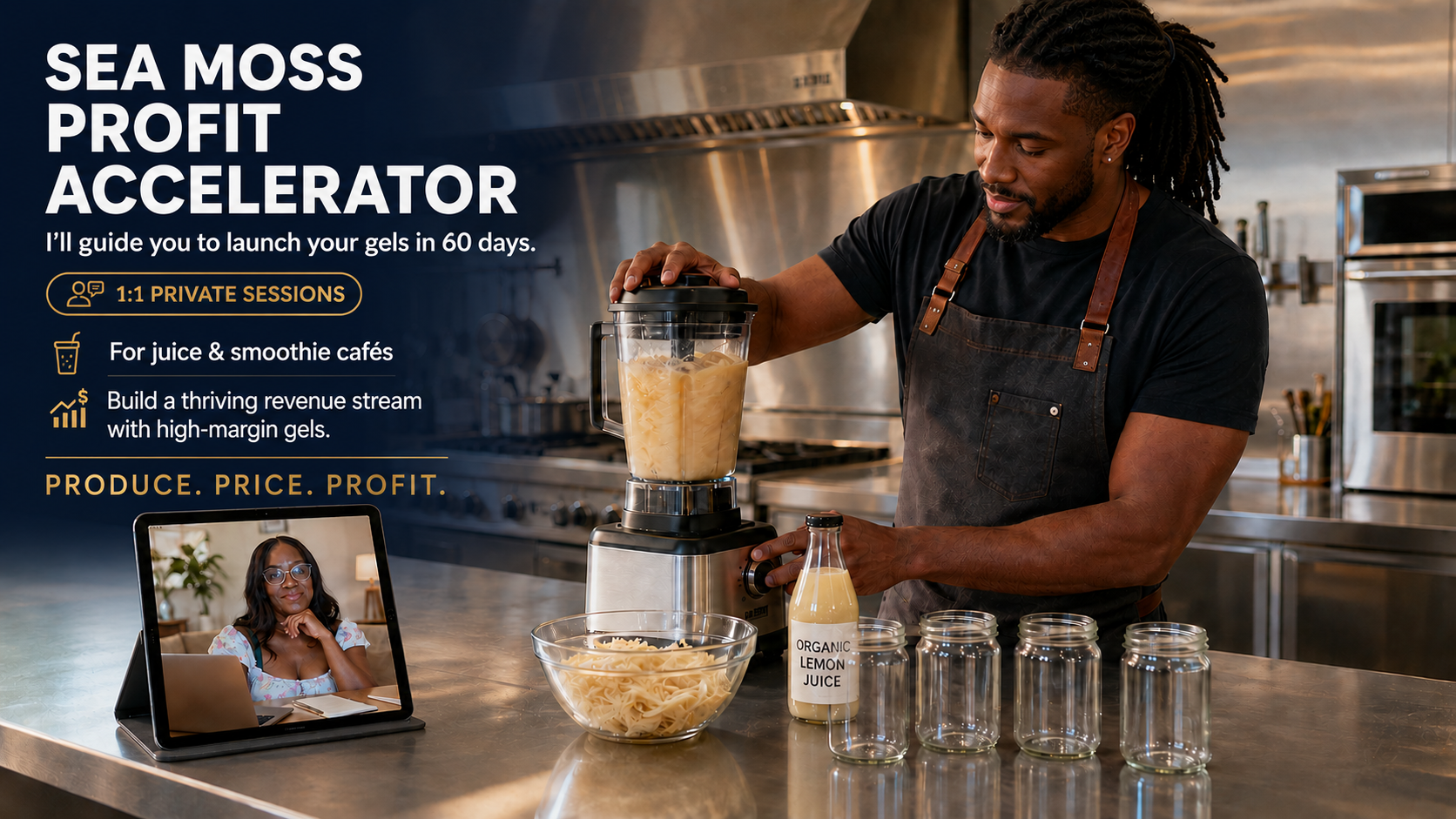 Free Discovery Call for Sea Moss Gel Profit Accelerator