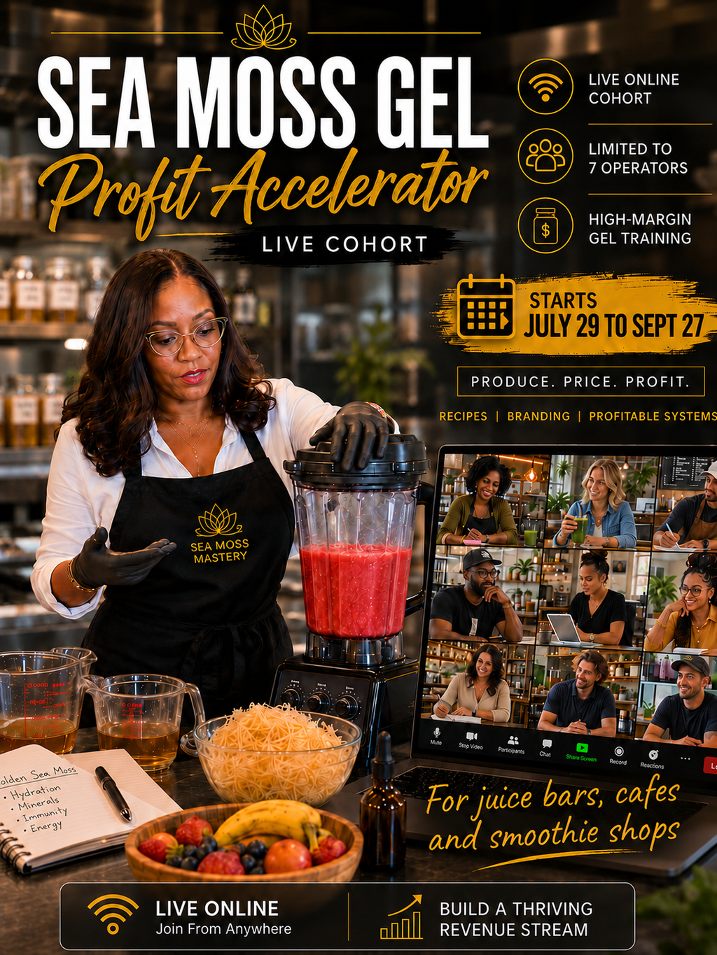 Sea Moss Gel Profit Accelerator | 60 Day Guided Launch System
