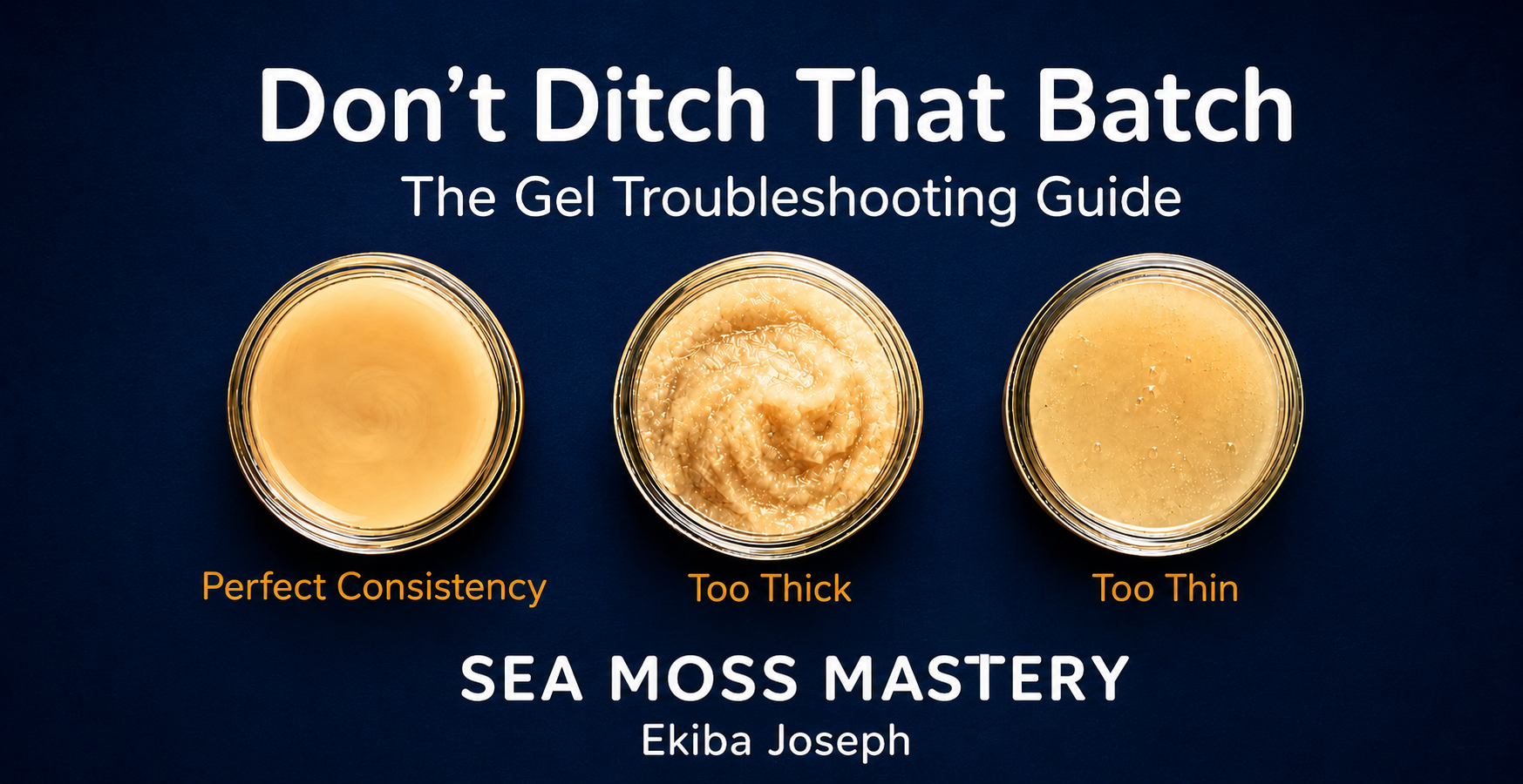 Don't Ditch That Batch: Gel Troubleshooting Guide