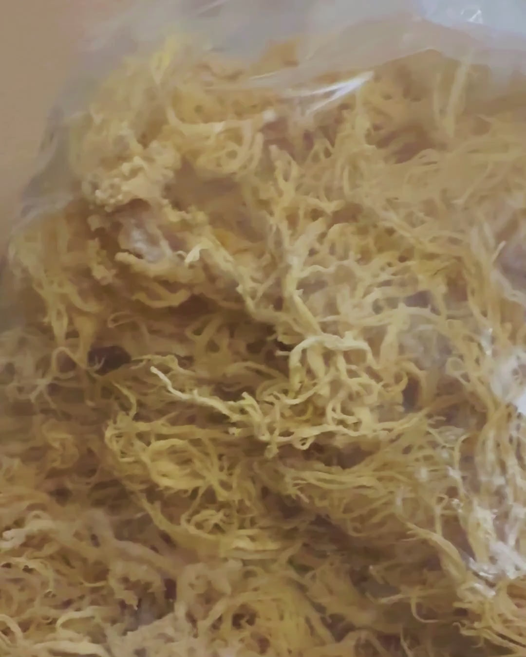 Gold sea moss